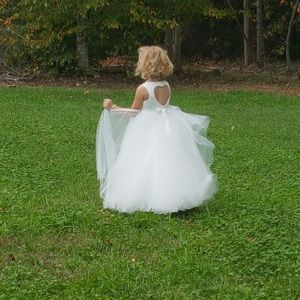 David’s bridal Flower girl dress